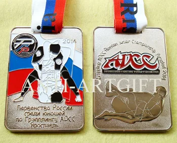 

2016 Russian big medallion ADCC Sport Award Square Shape