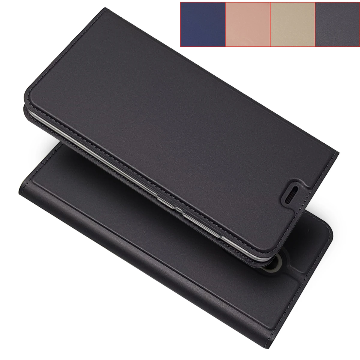 

Wallet Case Flip Cover Case for Xiaomi Redmi Note4 Magnetic adsorption phone case Xiaomi Redmi Note 4X business style bags