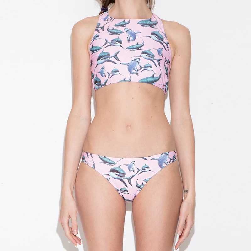 womens shark bikini