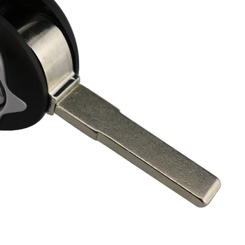 Keyforkesspieghevole 3 pulsanti chiave per auto a distanza Shell Fob per Alfa Romeo Mito Giulietta GTO 159 alloggiamento chiave automobilistica rosso senza Logo lama - YIQIXIN pieghevole 3 pulsanti chiave per auto a distanza Shell Fob per Alfa Romeo Mito