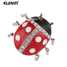 Красочные Стразы, божья коровка, броши с насекомыми и булавками, кристалл, божья коровка, жук, насекомое, брошь в виде жука, женское платье, Ювелирное Украшение, булавка