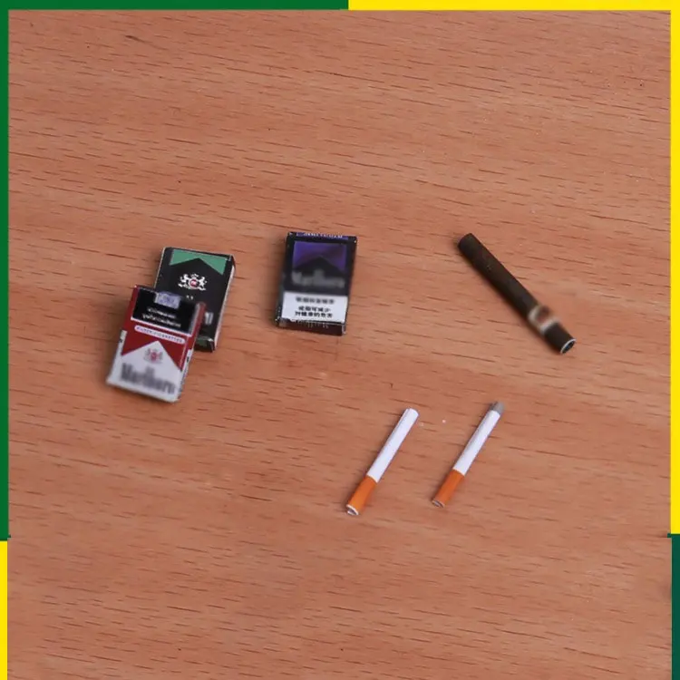 

Four Type Cigarettes Box Smoke New Smoke Model 1/6 Soldiers Doll Scale Model Accessories Scene Props Model