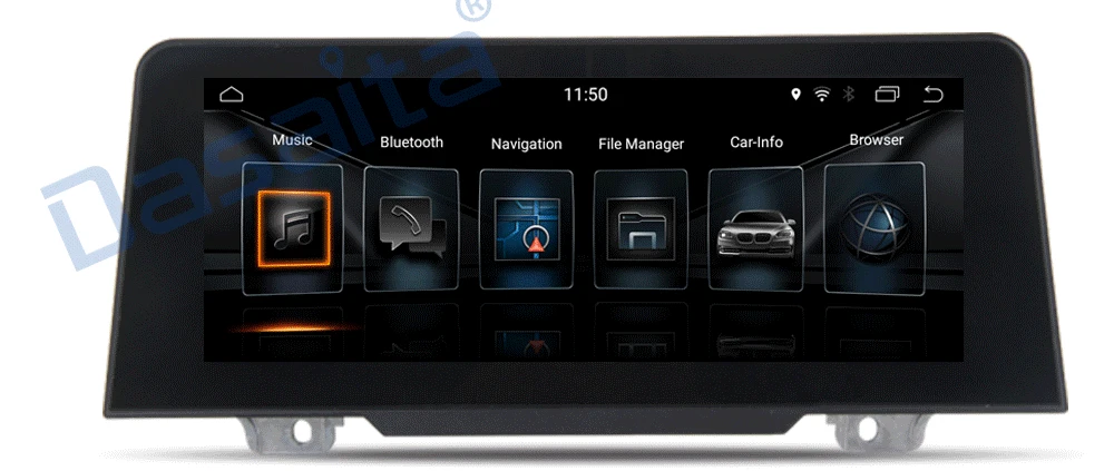 Perfect Original Style 8.8" Car Radio GPS Android 7.1 for BMW F20 F21 2017 GPS Navigation Head Unit NBT System 1280*480 WIFI BT USB 7