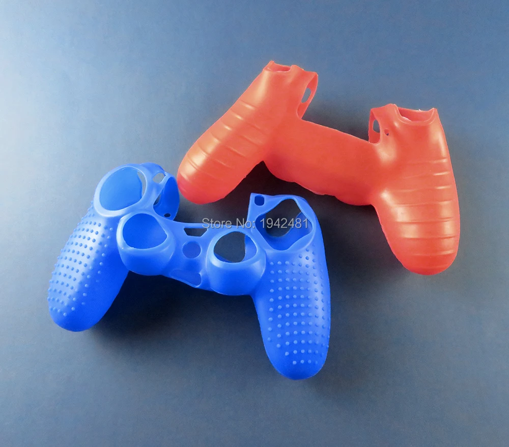Противоскользящий силиконовый чехол защитный чехол Подставка для Sony Игровые приставки Dualshock 4 PS4 тонкий PS4 Pro игровой контроллер аксессуар