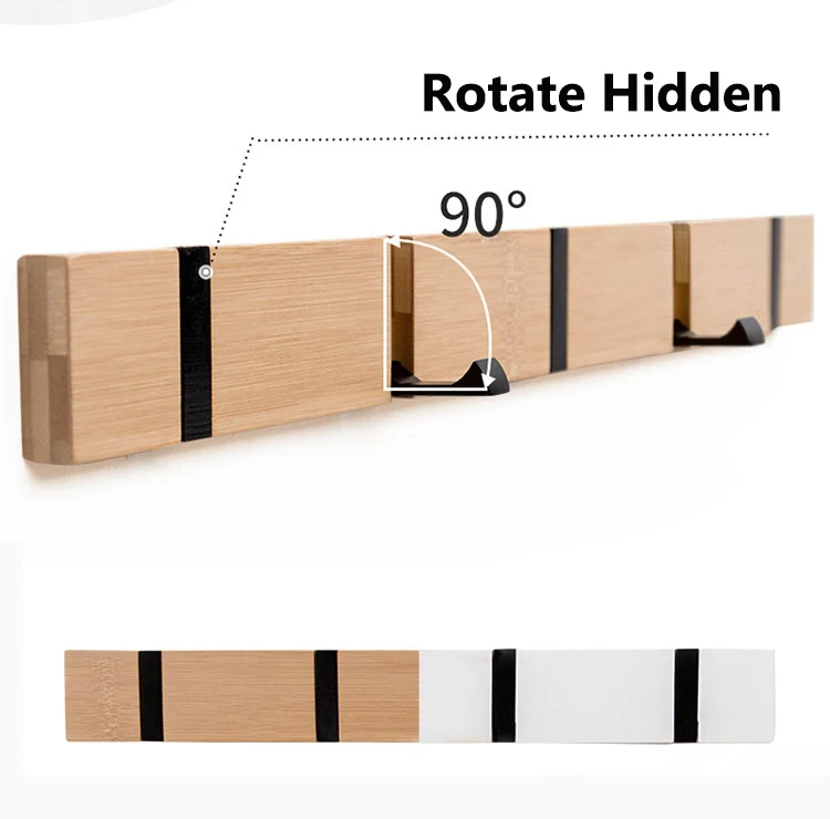 Скрытые деревянные крючки для ключей настенный держатель ключа настенная вешалка для одежды аксессуары для украшения дома Вешалка для ключей дверные Крючки органайзер для хранения одежды