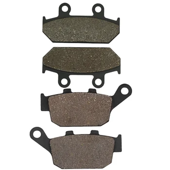 

Cyleto Motorcycle Front and Rear Brake Pads for HONDA XL600V XL 600 Trans Alp 600 1991-1993 NX650 NX 650 Dominator 1988-1991
