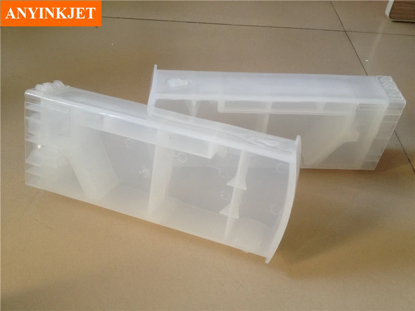 

Normal transparent refillable cartridge with decoder for HP Z6100 printer