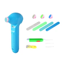 Электрический новорожденный триммер для ногтей набор безопасная машинка для стрижки ногтей Резак для детей триммер для ногтей