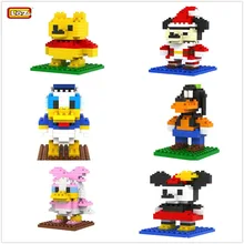 LOZ Nano Block Mouse Duck Dog 3D Figure Diamond Assemblage DIY Building Blocks Birthday Gift Toy Brinquedos for childs 9164