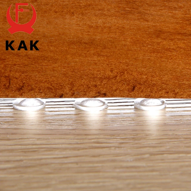 KAK 30-80PCS Self Adhesive Silicone Furniture Pads Cabinet Bumpers Rubber Damper Buffer Cushion Protective Furniture Hardware 6