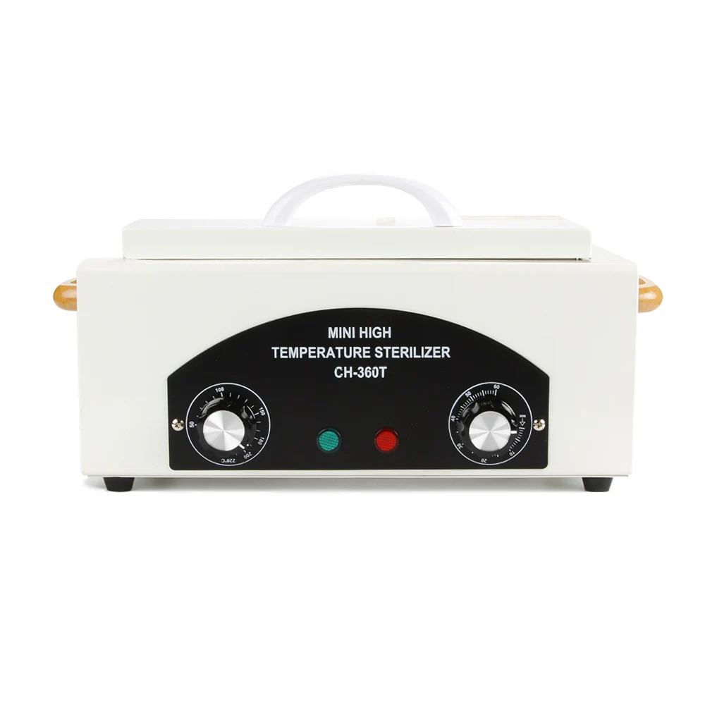 

Manicure Sterilizer Instrument Autoclave Sterilizer Box CH360T High Temperature Dry Heat Sterilizer for Manicure Tools