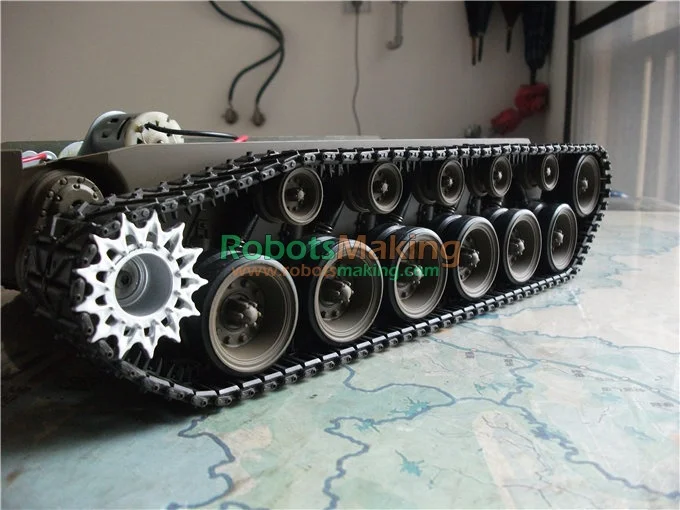 large tracked robot chassis