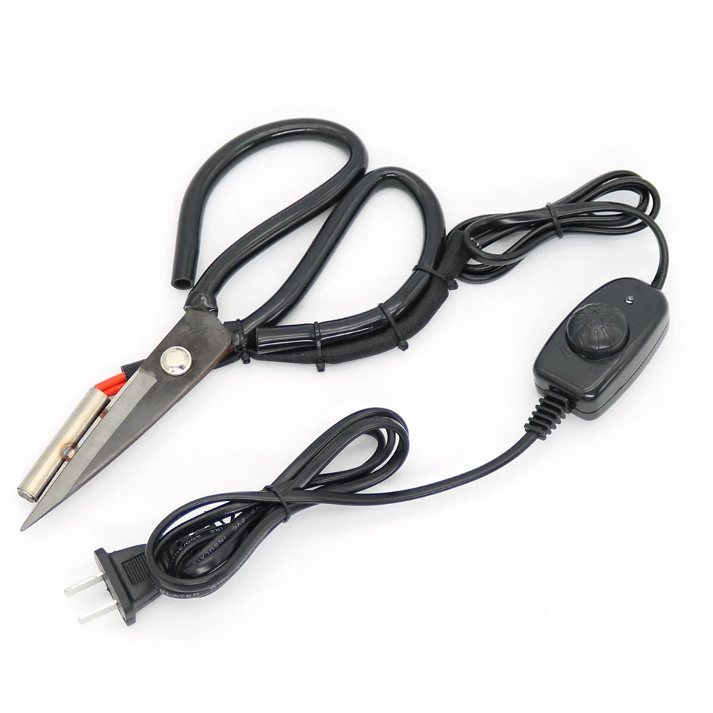 Adjustable Temperature Electric Heating Tailor Scissors with Switch