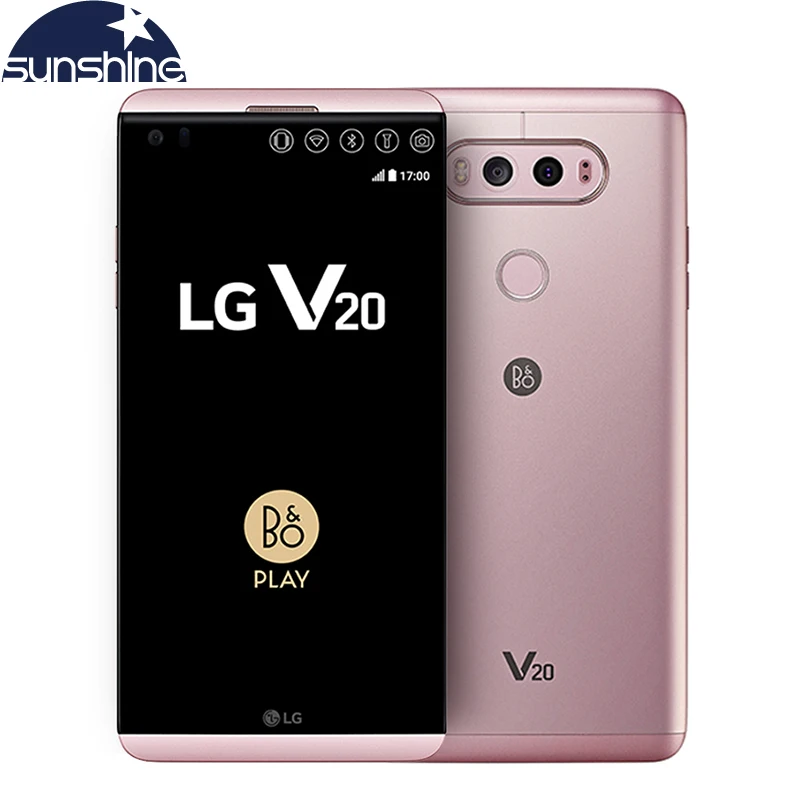 Оригинальный LG V20 4 г LTE мобильный телефон Quad core 5 7 'ཌ.0MP Оперативная память 64