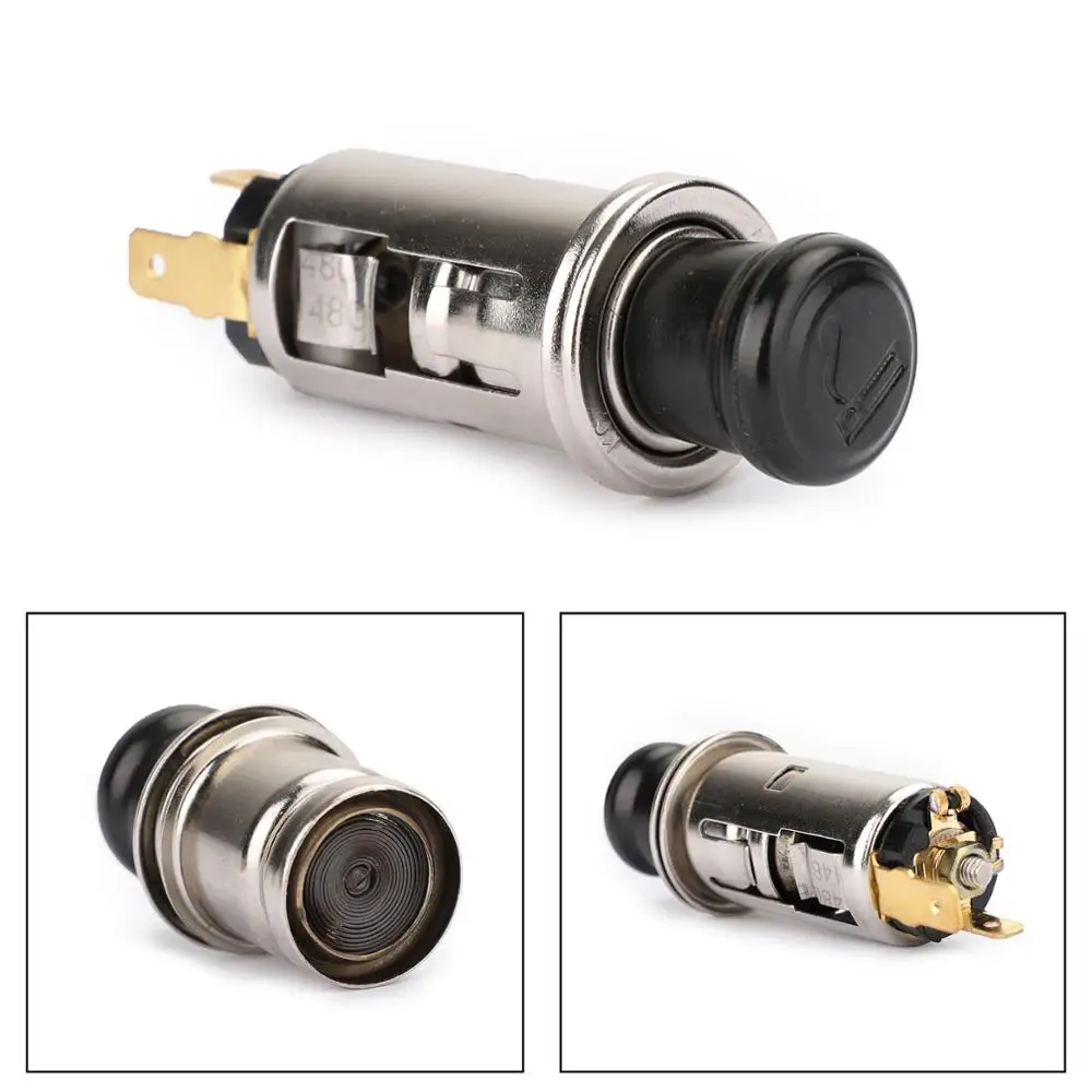 

Areyoushop Cigarette Lighter Knob Assembly Black 85500-12240 For Toyota Lighter Element Knob Assembly Car Parts