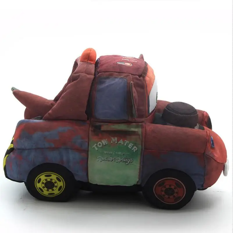 30 см тачки 3 Mater Pixar плюшевые игрушки сделать звук с батареей Мягкие Аниме мультфильм для детей Подарки для детей