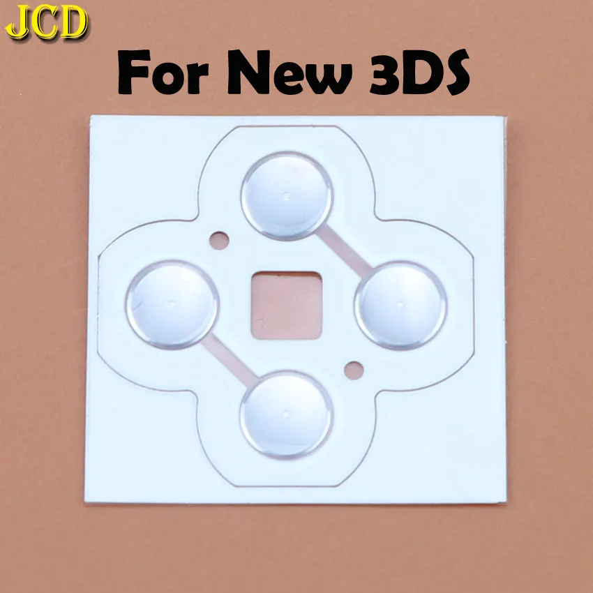 JCD 1 шт. для NAND 3DS LL XL/New 3DS XL LL контроллер D колодки D-Pad металлический купол оснастки печатной платы кнопки проводящая пленка