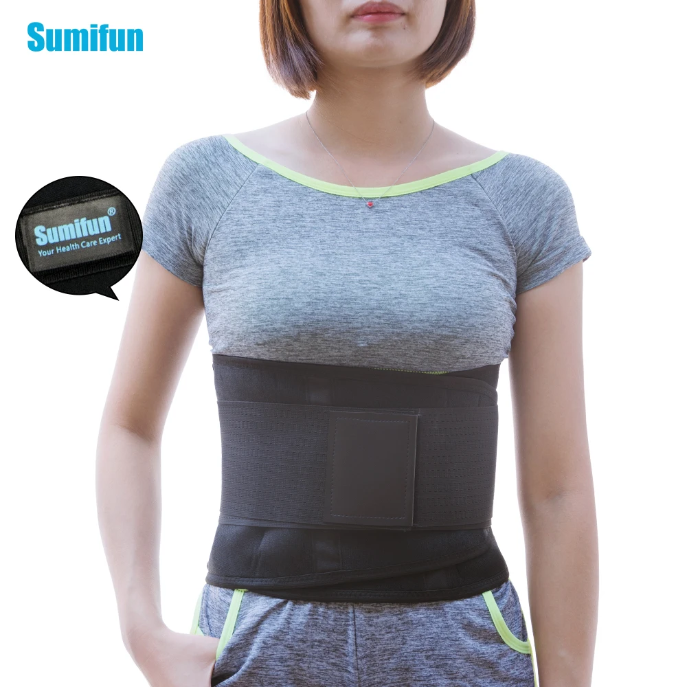 Elastic Corset Back Lumbar Brace Support Belt Waist Brace Belt