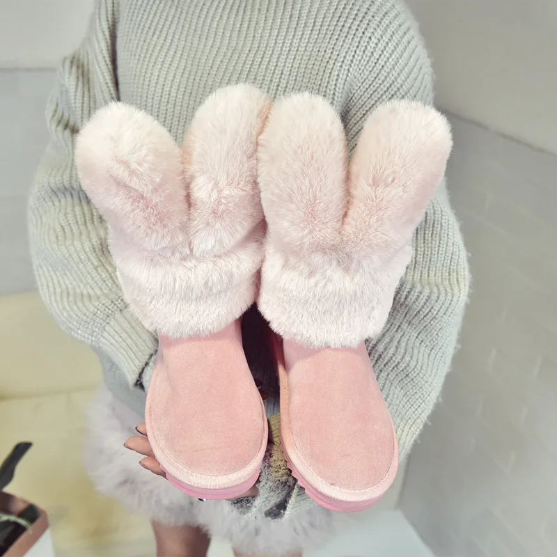 pink snow boots womens