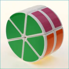 Прямая Цилиндрические 2 слоя лепесток колонки магический куб скорость Обучающие игрушки-пазлы специальные игрушки