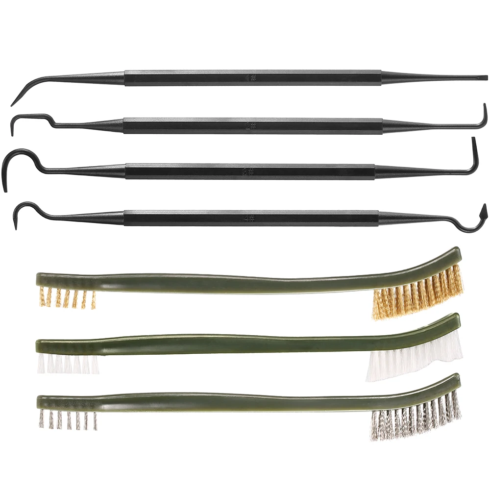 

Tactical Gun Cleaning Hunting Barrel Cleaning Kit .357/.38cal 9MM Brush Set for Cleaning Weapons Hunting Tool with Storage Box