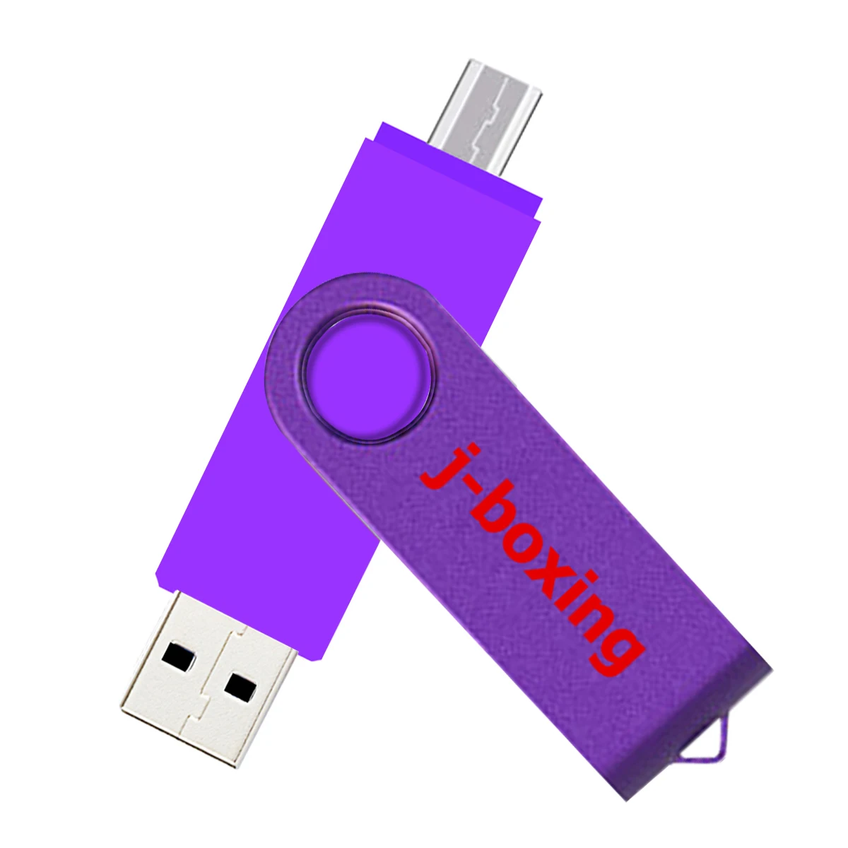Purple Usb Flash Drive Otg High Speed Memory Drive 64gb 32gb 16gb 8gb
