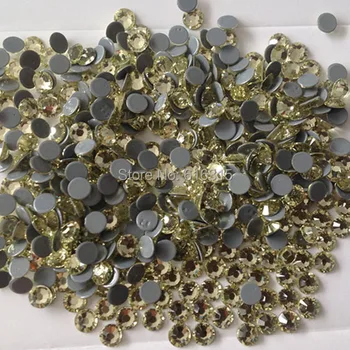 

Free shipping !!!! SS6 Jonquil Hot fix rhinestone for new model shirts 1440 pcs each lot crystal ,used wedding shoes and dress
