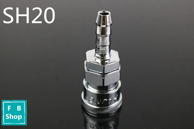 Sh20 Join Hose 8mm X 5mm Pneumatic Air Compressor Hose Quick Coupler