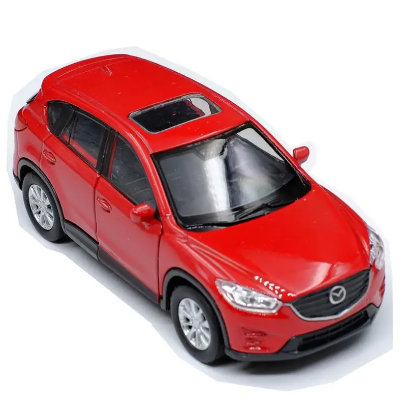 

1:36 scale Mazda CX-5 alloy pull back toy car,high simulation diecast metal model,2 open doors kid's toy gift,free shipping