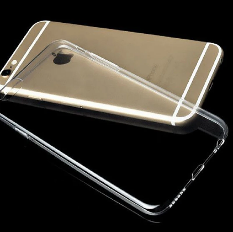 Роскошный прозрачный мягкий чехол из ТПУ для iphone 7 8 6 6s Plus 11 Pro X XS MAX XR прозрачные