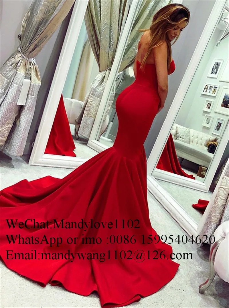 Сексуальные милые красные платья для выпускного длинные Пол Длина платье русалки De Soiree дешевые продажи Платья вечерние для женщин