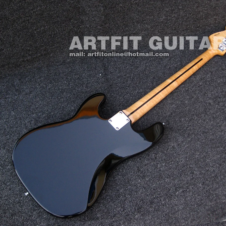 Tony Franklin Fretless Black Precision 4 струны Китай электрический бас гитары Guitare