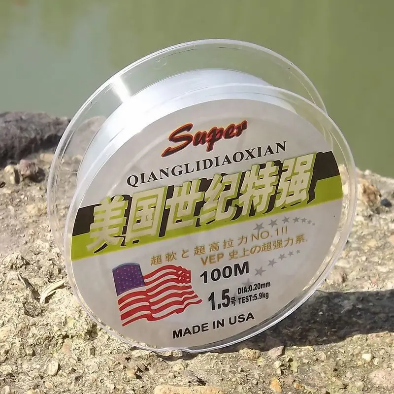 Top 5pcs/set Fishing Line Brand Super Strong Japanese 100m 100 Nylon