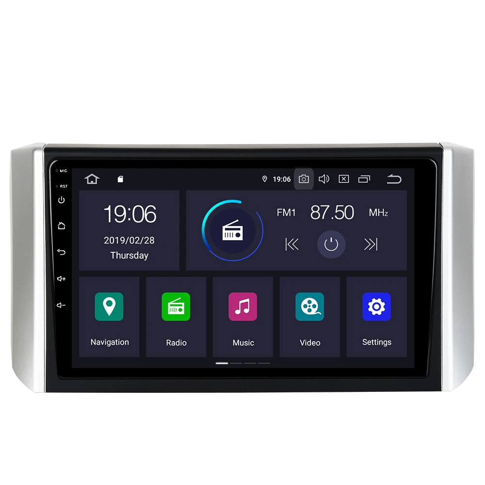 Best KOOCAVS 9" IPS Android 9.0 Car GPS Radio Player for Mitsubishi Outlander 2015 2016 2017 2018 4GB+64G Multimedia 3