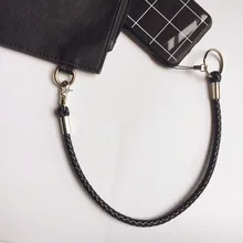 Анти потерянный брелок для ключей мобильный телефон шнурок для ключей ID карта Мобильный телефон ремни для samsung USB значок держатель DIY повесить веревку