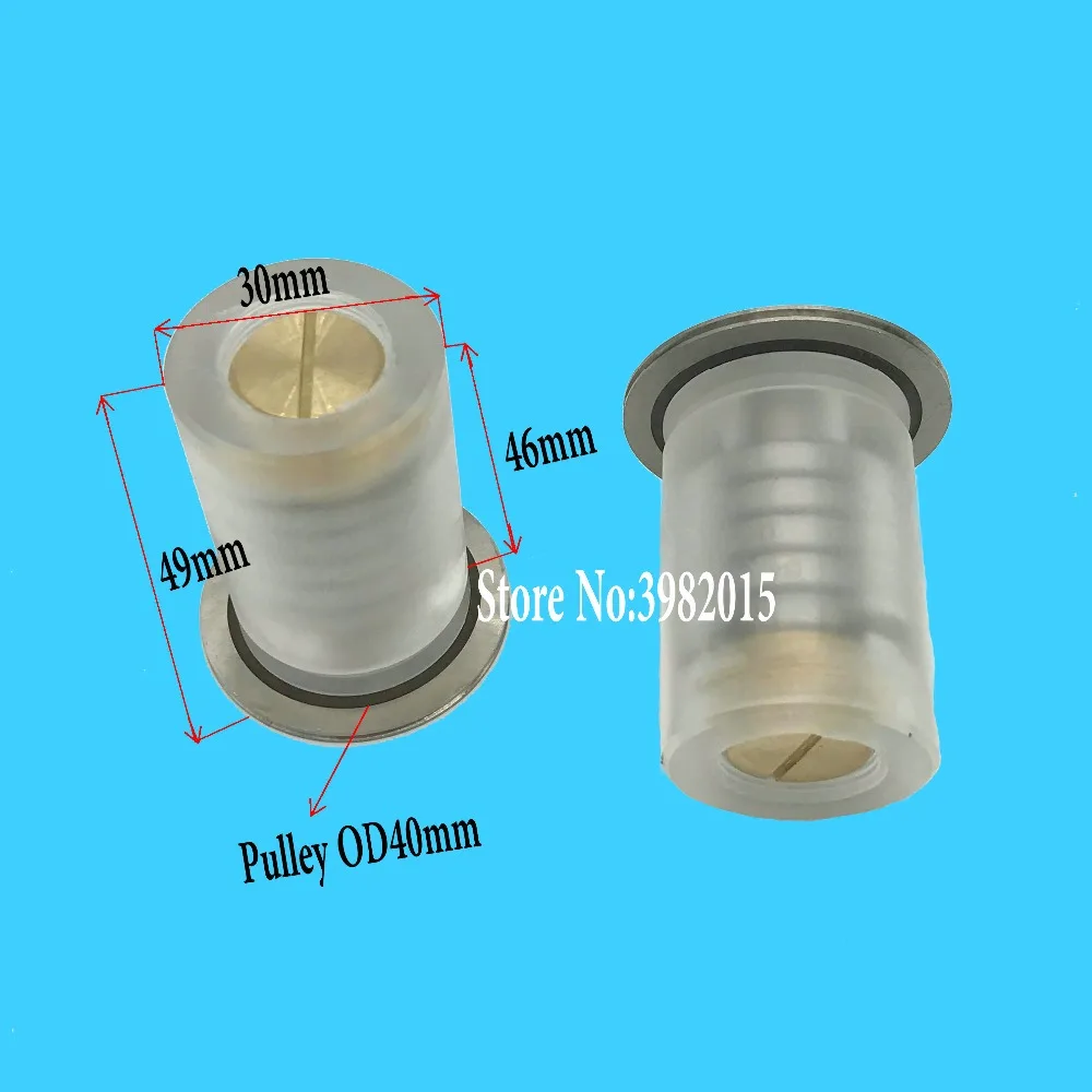 EDM Complete Pulley Roller Assembly OD30*L49mm Plastic Seat 211 for