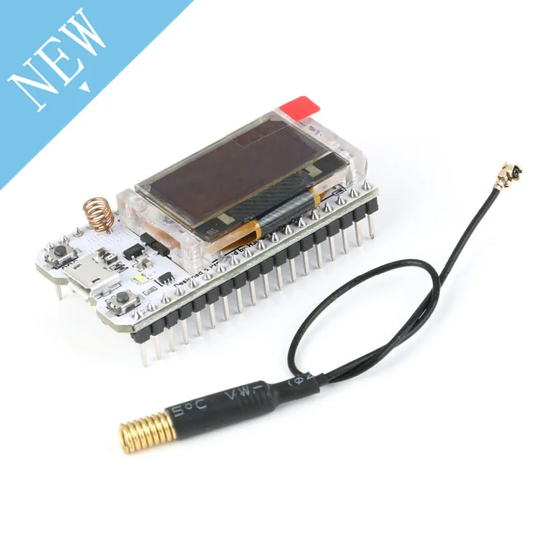 

SX1278 ESP32 LoRa 0.96 Inch Blue OLED Digital Display Bluetooth WIFI Kit Module IOT Development Board 433MHz for Arduino