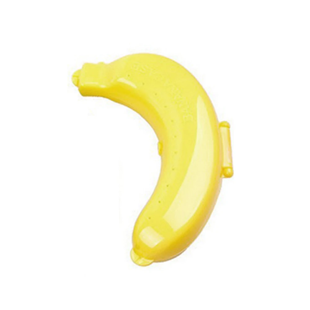 

T-Best In Aliexpress promotion Banana Case Dinnerware Set Protector Container Holder Carrier Storage - Yellow