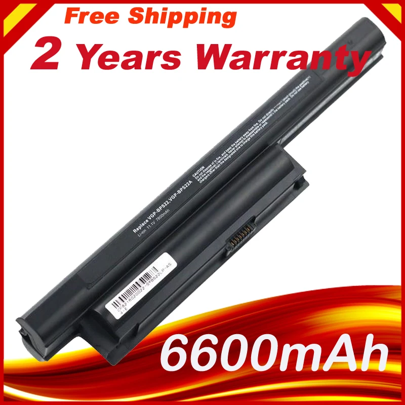 9-cell 6600 мАч Аккумулятор для Sony Vaio VGP-BPS22 VGP-BPS22A VPC-EB2 VPC-EA1 VPC-EA2 VPC-EA3 VGP-BPL22 VGP-BPS22/b /s |