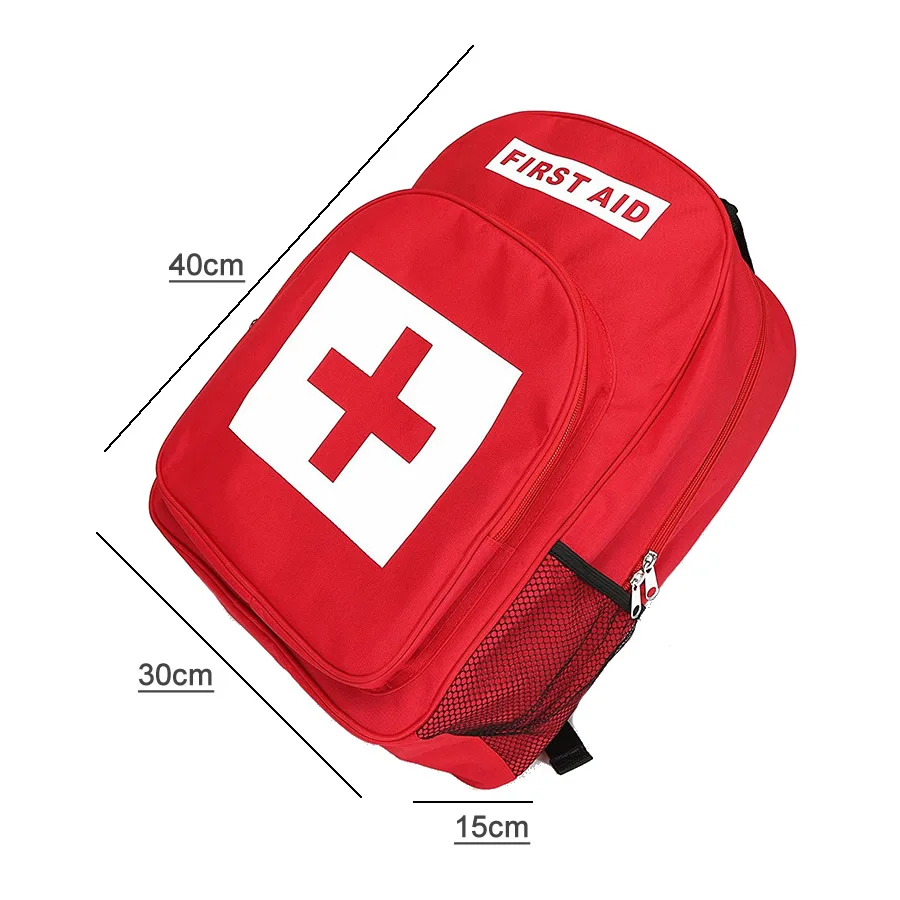 Большой емкости первой помощи влагонепроницаемый рюкзак пустой мешок лечение ран открытый походы в горы переносная аптечка аксессуары
