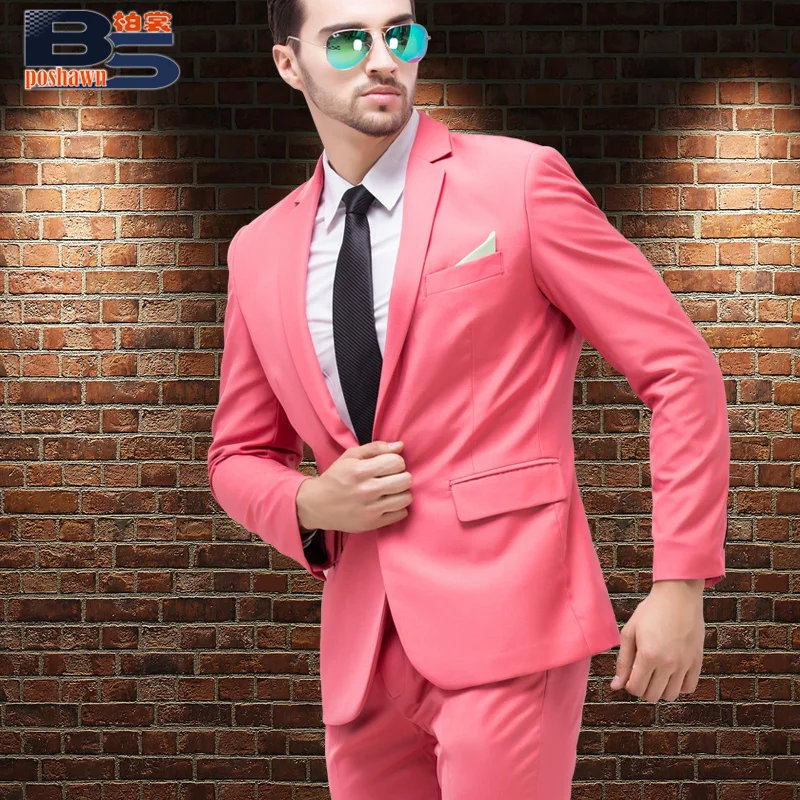 costume rose homme,blazer pour homme veste de costume rose p le