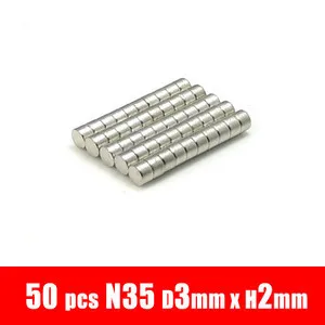 20pcs 7/32" x 7/32" Cylinder 6x6mm Neodymium Magnets Refrigerator Permanent N35 