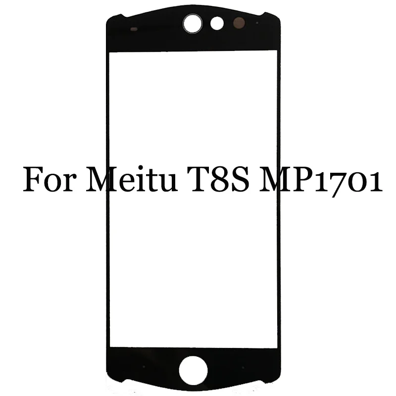 Для Meitu T8S сенсорный экран дигитайзер для T8 S MP1701 стеклянная панель без гибкого