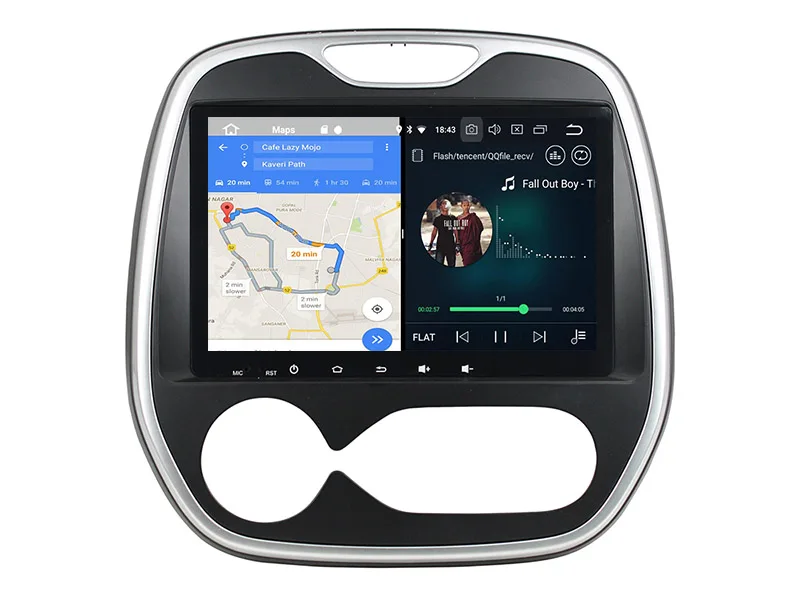 renault captur sat nav android 8.0 radio 3