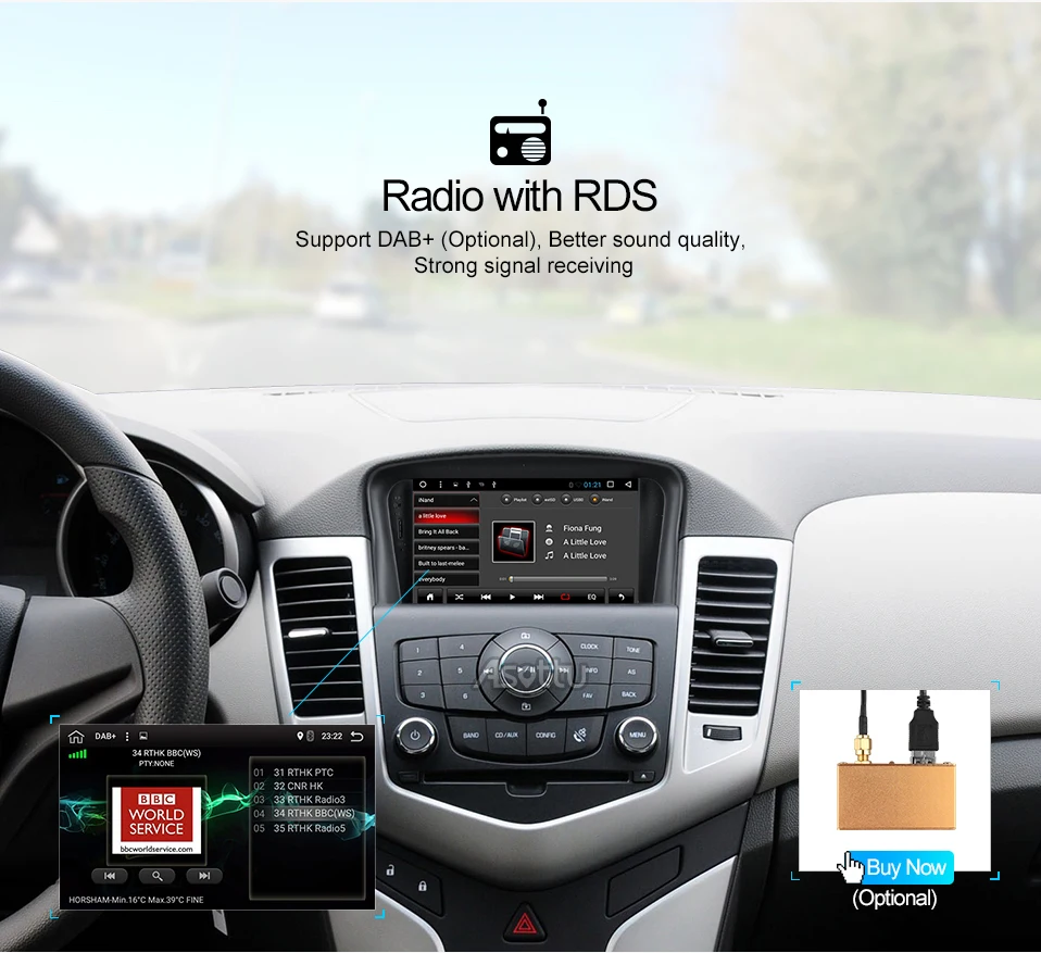 Cheap Asottu ZLKLZ7060 2G+32G Android 8.1 car dvd radio player For Chevrolet Cruze 2008 2009 2010 2011 2012 car dvd gps stereo player 9