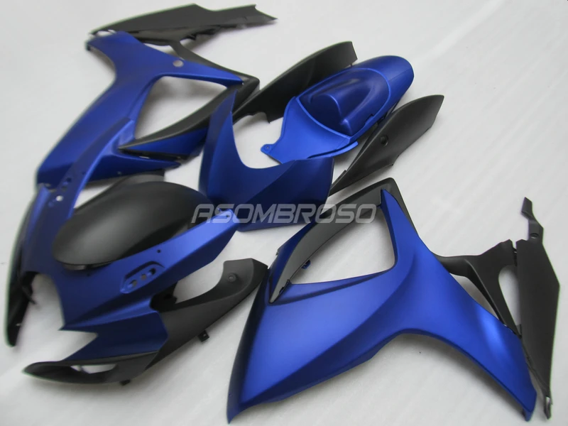 Настройка инъекций обтекатель для Suzuki 06 07 GSXR600 GSXR750 GSX R600 2006 2007 темно синие ABS