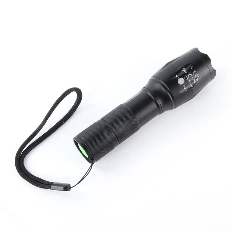 2200lm CREE T6 Red LED Rechargeable Flashlight Torch Hunting Light 5 Mode Torches NEW