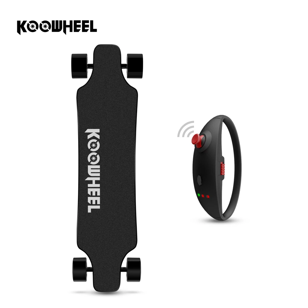 

2018 Koowheel 42km/h Upgraded Electric Longboard Replaceable Dual Hub Motor Smart 4 Wheels Hoverboard Skateboard for Adult