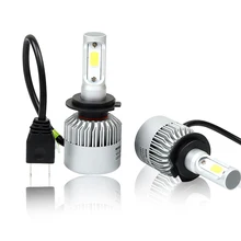Sunmeg Car Headlight H7 led Fog Lights Led H4 Car Bulbs for Auto H1 led 6500K