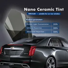 Ice пленка для стекол автомобиля темно-серый автомобиль с питанием от солнечных батарей наклейки 1,52 X возможностью погружения на глубину до 30 м теплоизоляция Автомобильные Боковые окна пленки для тонирования(5ftx100ft